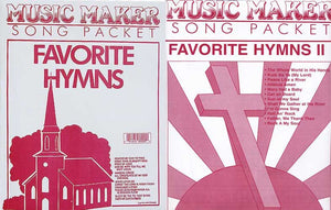 Lap Harp Music Favorite Hymns Set 1 & 2